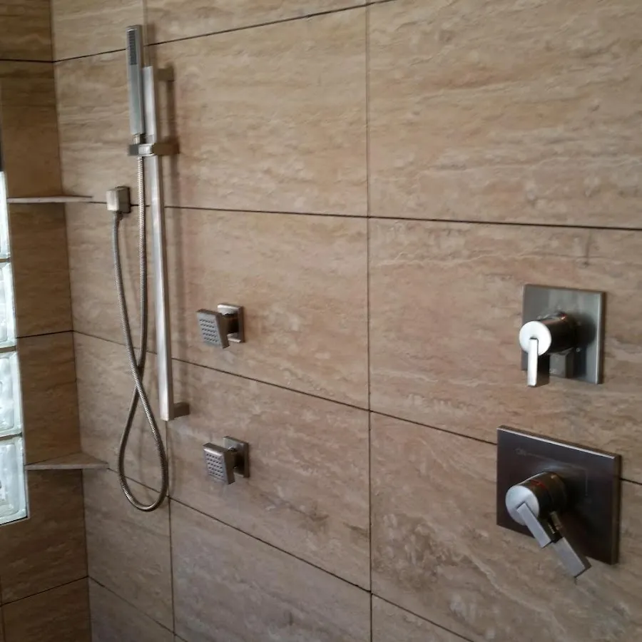 Shower fixture installation for Water Heater Replacement in Cloverly